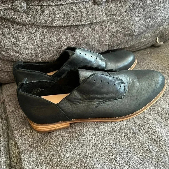 Lucky brand black flats size 7 1/2 - Picture 4 of 7